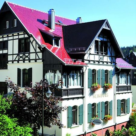 Hotel-Pension Heimburg Bad Elster Extérieur photo