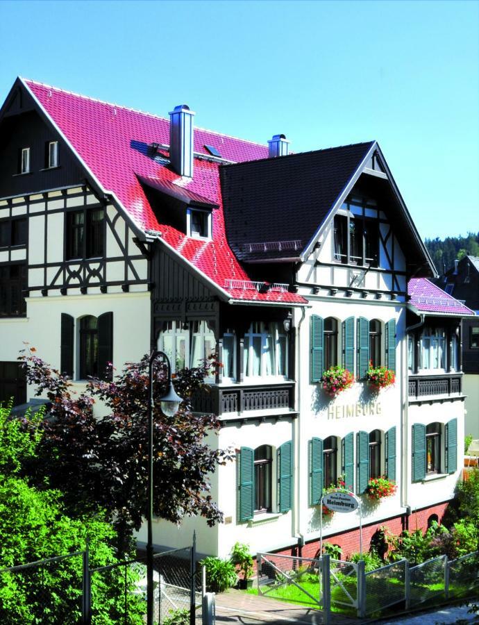 Hotel-Pension Heimburg Bad Elster Extérieur photo